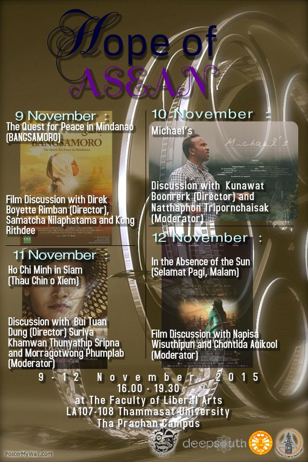 [Screening] HOPE OF ASEAN | In The Absence Of The Sun | 12 November 2015 | Thammasat University, Thailand.