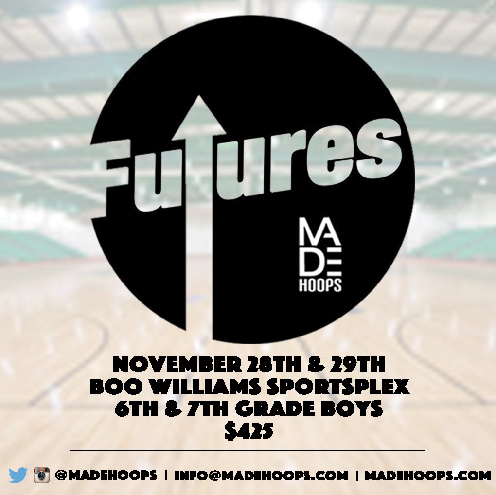 madehoops's tweet photo. #WelcometheFUTURES

6th &amp; 7th Grade Tournaments at the #Lea8ue.

Registration:

https://t.co/nBAAj3LIug https://t.co/VnAxCHA8cW
