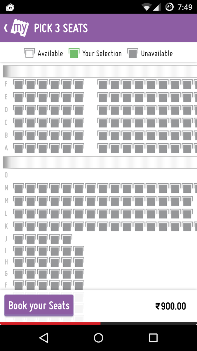rahulappaji's tweet photo. @bookmyshow_sup For day 4 https://t.co/MYd7NDqHot