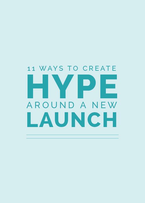 ArtRantzAlot's tweet image. 11 Ways to Create Hype Around a New Launch advowi.re/1MdS57T