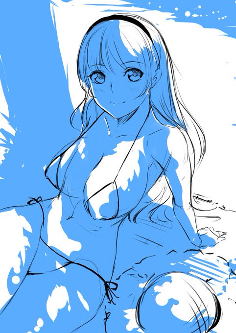 出かける前ラクガキ 巡音さん 