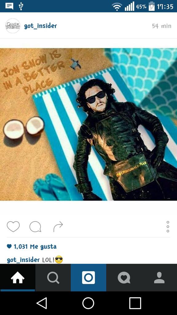 elturbogeek's tweet photo. #MeTraumaQue extraño a John Snow, pero ahora está en un lugar mejor. https://t.co/mQx2x7KAp5