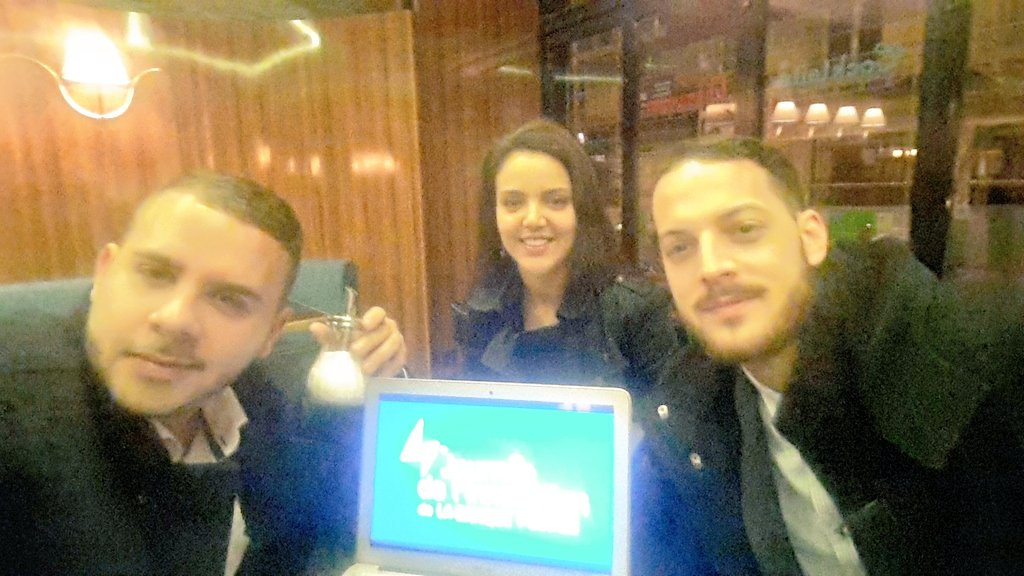 AnthonyBabkine's tweet image. .@MouniraHamdi + sucrière + @AdrienRosier + moi = #teamLabcom ready pour #LBPlive @LaBanquePostale