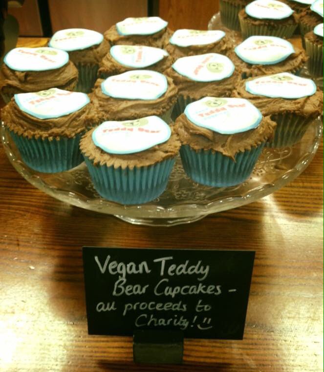Come up to balcony and get one of our yummy vegan TBH cupcakes! All proceeds to charity 🐻🍰🐻 <a href="/LeedsUniUnion/">Leeds University Union</a>