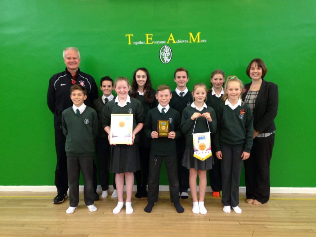 KJARPESPORT's tweet photo. #TEAMGreneway: We've achieved Gold level #SSGMark @SchoolGames for 4th consecutive time#learninginandthroughPESS https://t.co/6JOo65ETVw
