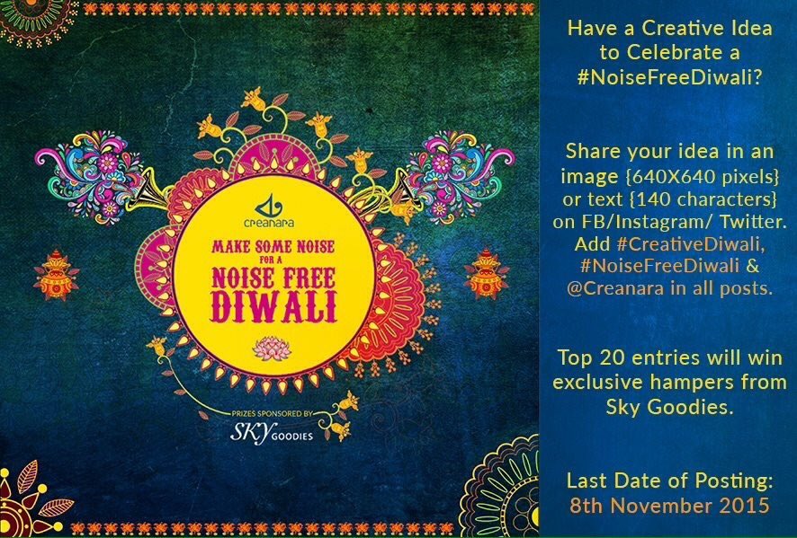 deeksha_nagpal's tweet photo. Let's have #noisefreediwali #creativediwali @creanara https://t.co/EG6jqsjLGr