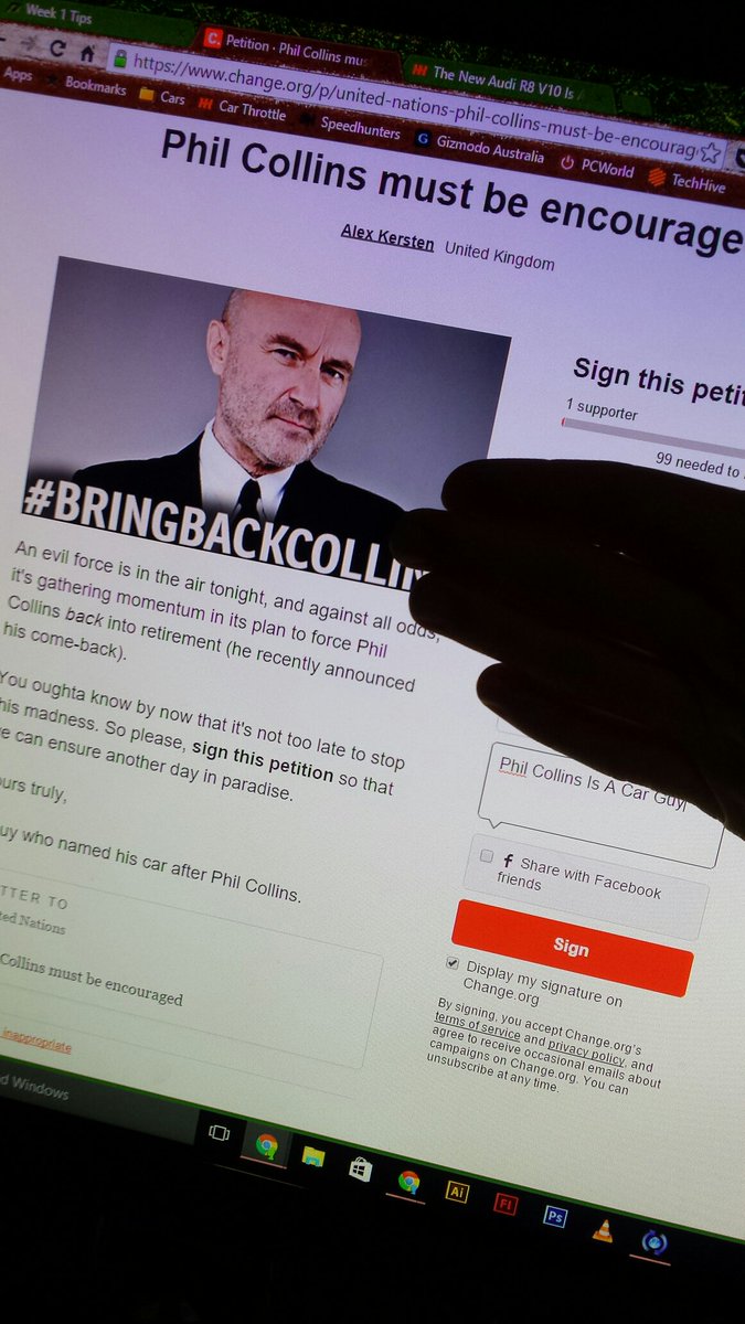 RugbyDude98's tweet photo. . @autoalex getting behind the good cause #BringBackCollins https://t.co/P2ozq8XiYp