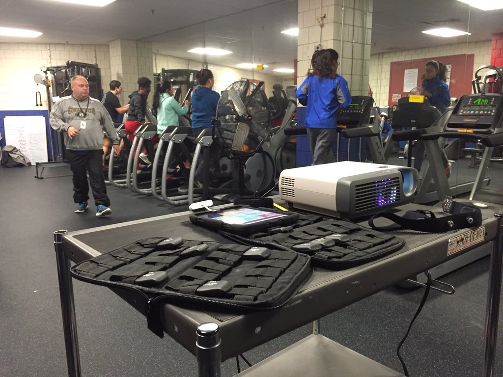 SPSHealth_PE's tweet photo. "That was the hardest I've ever worked out in here"- senior at SHS #HRmonitors #quantifyingeffort https://t.co/Bfr86DDAWL