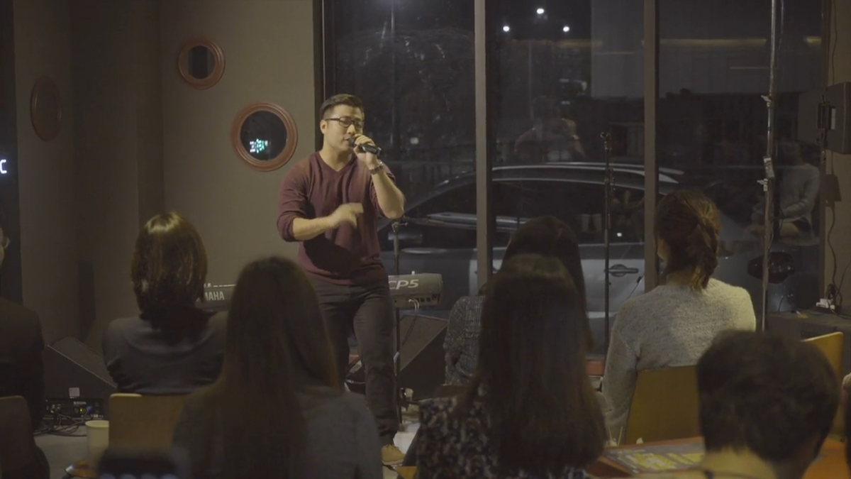 goodfruitco's tweet photo. .@samuelock performing "Here I Go" at the Naver Live Stream last week in prep for #MVMTFest! https://t.co/PqQVcmXtiw https://t.co/09ioIZeHHU