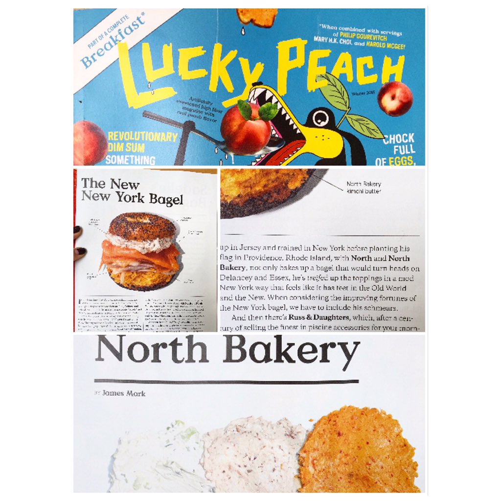 heidieatsalot's tweet photo. James Mark @northbakery in the #BreakfastIssue of @luckypeach!? It's a Breakfast Schmear-icle! Thx @JoannaSciarrino! https://t.co/fwbF3qVrqY