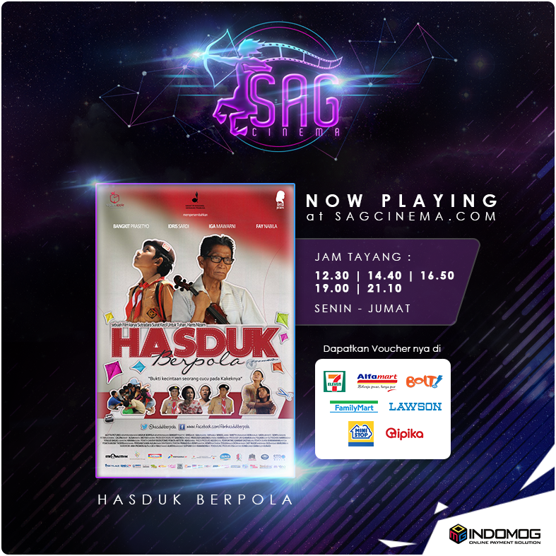 tiket nonton berupa <a href="/indomog/">INDOMOG</a> voucher ya kawan :) #nowplaying #hasukberpola <a href="/harrisnizam/">Harris Nizam</a> <a href="/FILM_Indonesia/">FILM_Indonesia</a>