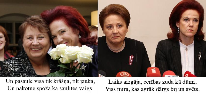 Knoks's tweet photo. Straujuma, Āboltiņa, Veidenbaums. https://t.co/XEerJ3RJdA