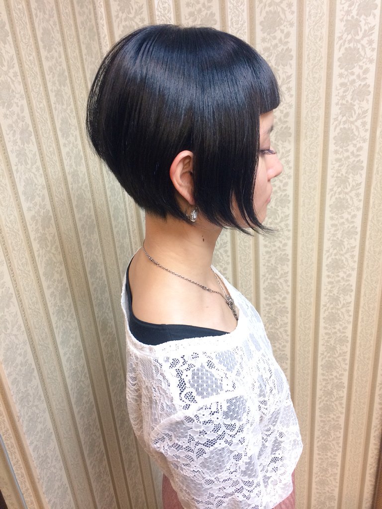 シャンテグラム Twitterren ヘアスタイル紹介 キレイな黒髪