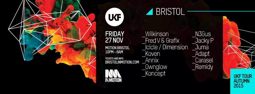 UKF's tweet photo. Bristol we're coming for you! w/ @WilkinsonUK @fredvgrafix @dimension_uk @Iciclemusic + more https://t.co/iGe41pZWVL https://t.co/3ltpDHRwBN