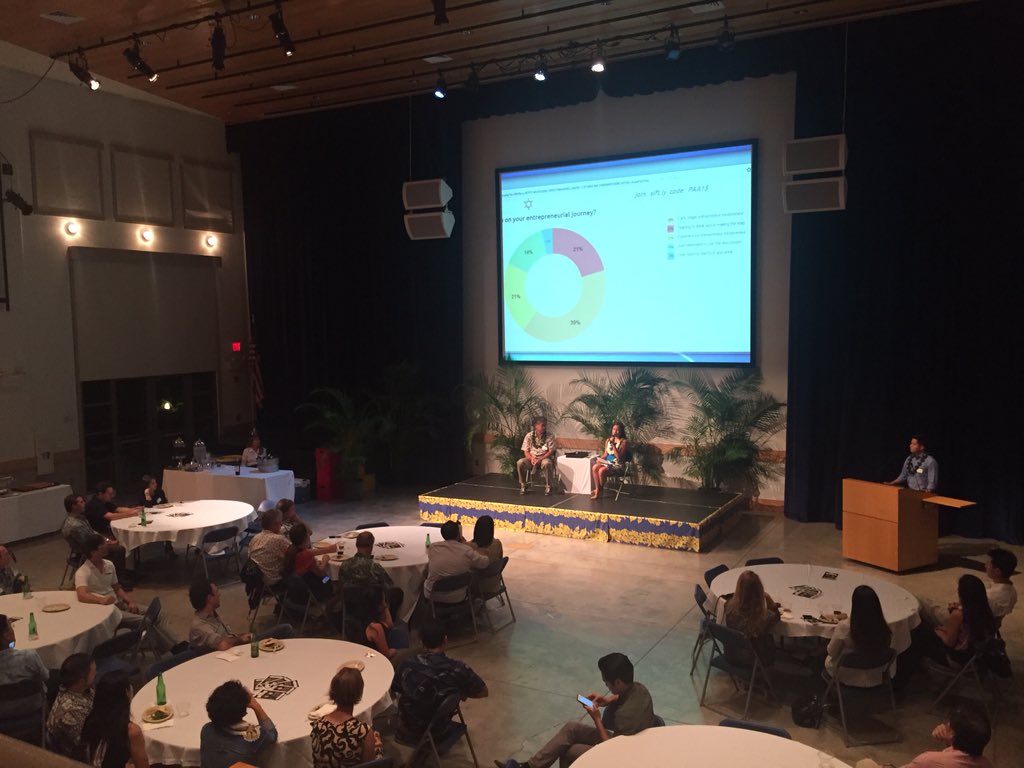 <a href="/PunahouAlumni/">Punahou Alumni</a> Springboard event tonight, alumni panelists Bill Richardson &amp; Meli James <a href="/melij/">Meli James</a>  #entrepreneurship