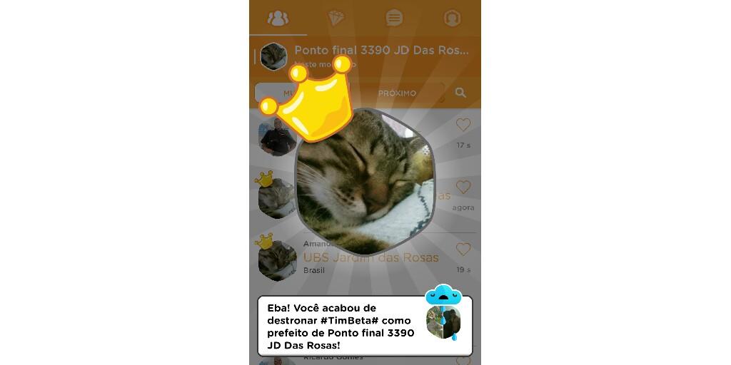 Eu acabei de destronar <a href="/leomarcsantos/">Pastor Leandro Santos</a> como prefeito de Ponto final 3390 JD Das Rosas no @Swarmapp!