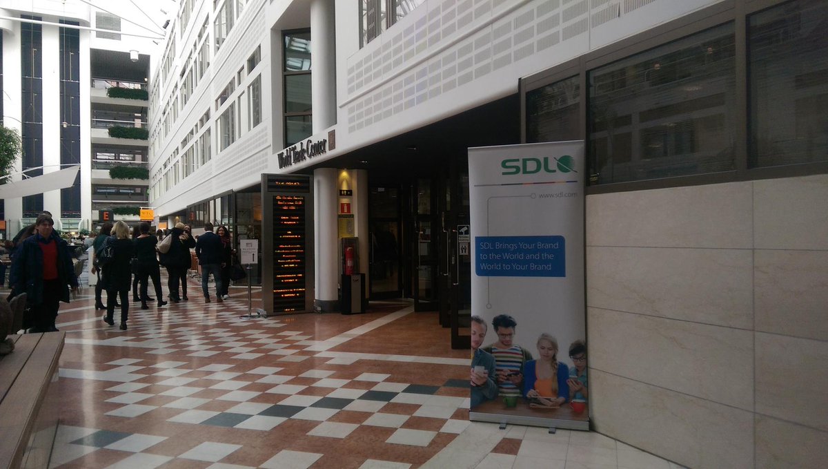 RWSGroup's tweet photo. Getting ready for the SDL Nordic Summit in Stockholm today! #sdlsummit https://t.co/69s2AGMKvN