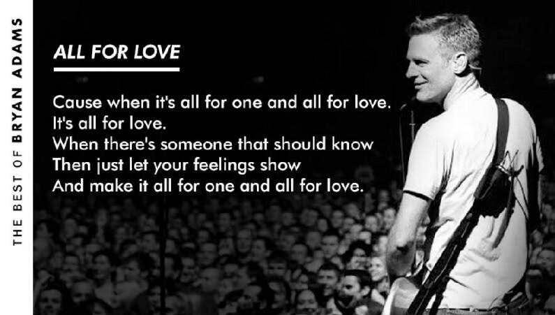 Happy birthday to my favorite singer of all times..Bryan Adams u described how to \really love a woman\ 