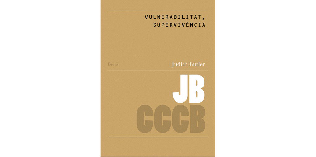 juditcarrera's tweet image. Tot a punt per rebre Judith Butler avui @cececebe en el marc d'#HumansCCCB.