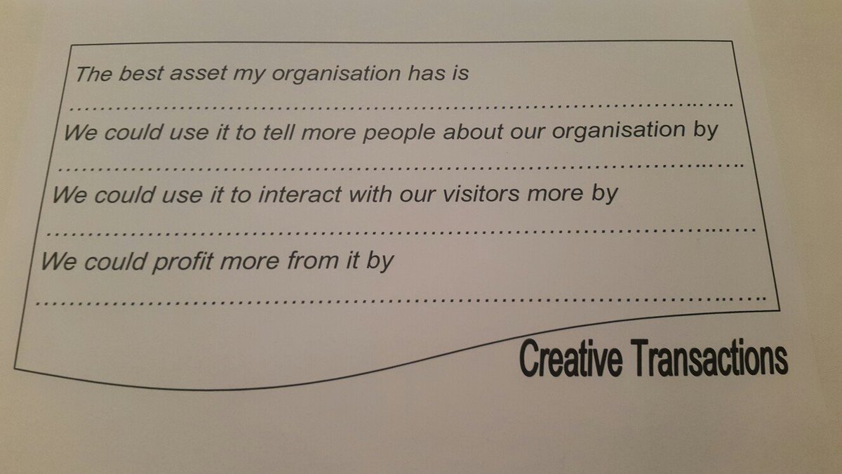 danielabate's tweet photo. #museums2015 #creativetransactions https://t.co/NhPStFMW3B