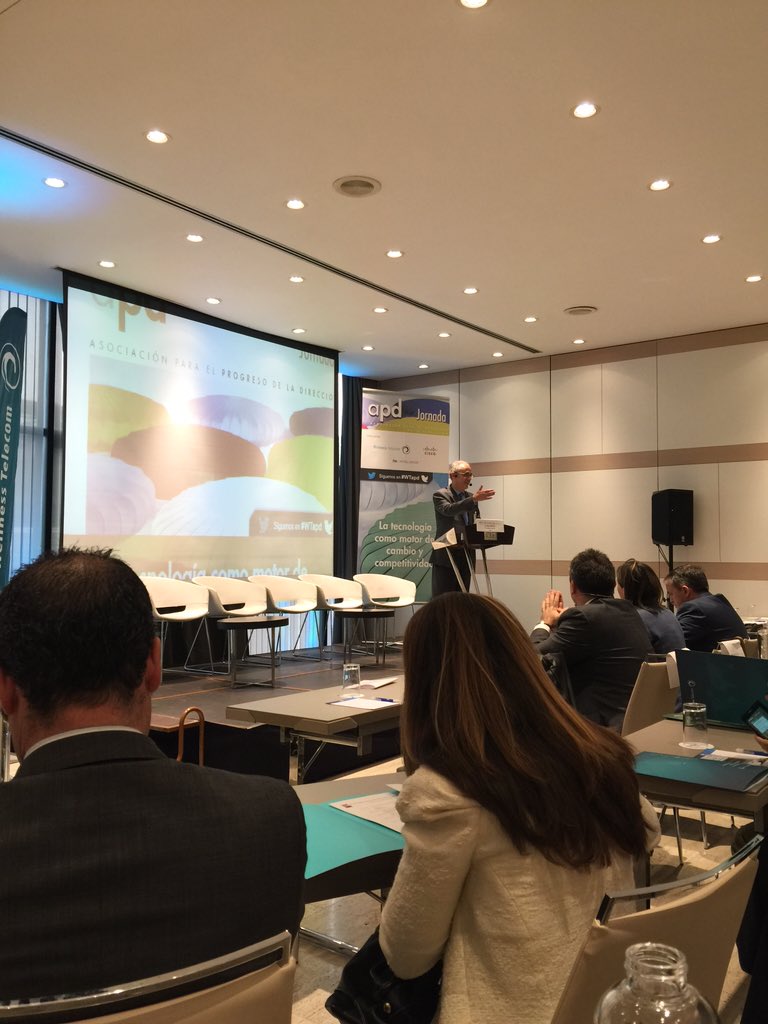 xiBloo_Oficial's tweet photo. @cobusinessSol presente en #WTapd Jornada "La tecnología como motor del cambio y la competitividad" https://t.co/I6kSGyJchz