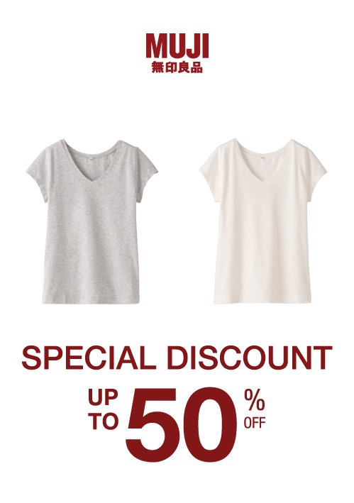 Enjoy special discount of up to 50% off men's &amp; ladies garment!