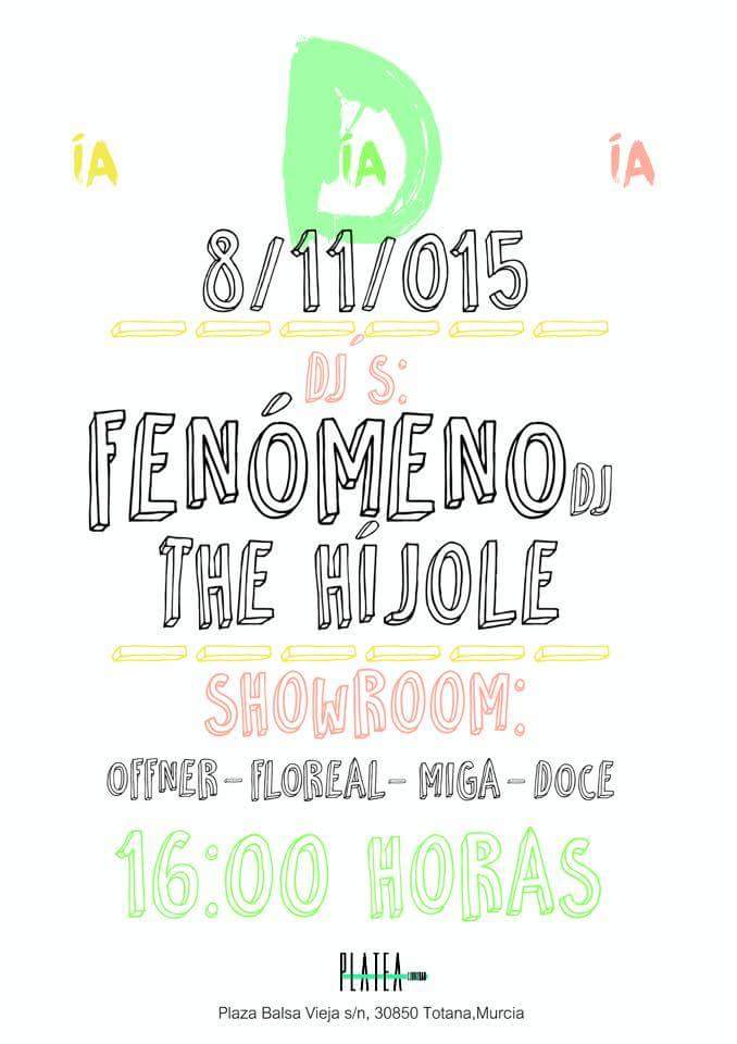 offner_'s tweet image. El 8/11/2015 en el local Platea (Totana), también estará #ÖFFNER. 

¡Música, handmade y mucho más! 

#Market