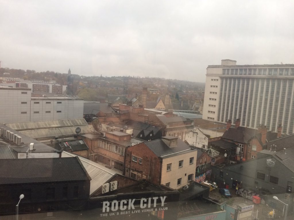 ChosSterby's tweet photo. Foggy weather in the East Midlands..can't find either the Tessiturians or Kevin Costner #TEC15 https://t.co/ofn5plpazE