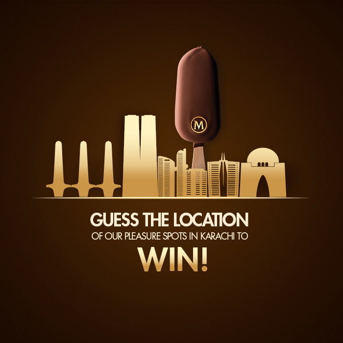 MagnumPK's tweet photo. Guess the location of the Magnum Pleasure Spots in Karachi for the chance to win! #MagnumKarachi https://t.co/gMzOBrOQme