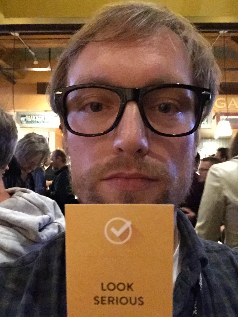 t11t's tweet photo. Look serious #TodoChallenge #AtlassianSummit  well I look always serious, right? https://t.co/alEkVr6bew