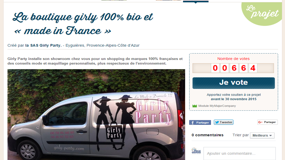 BGEPAM_acces's tweet photo. Découvrez le projet "Girly Party" et soutenez le sur #partagerproteger https://t.co/d4sLD1XIdO https://t.co/T1jvxguNBY