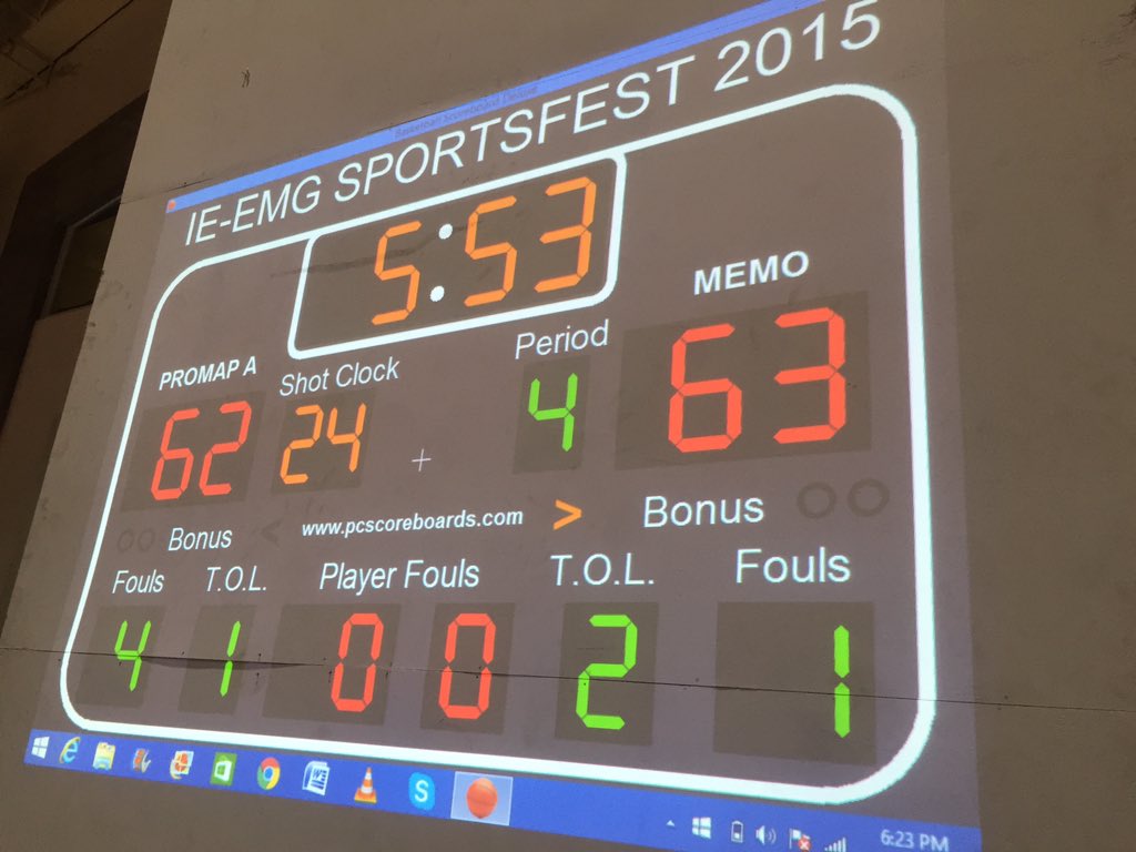 IEEMGSEM_SC's tweet photo. MEMO leads by 1 point! #IEEMGSEMSportsfest https://t.co/pNiFQwJUqE