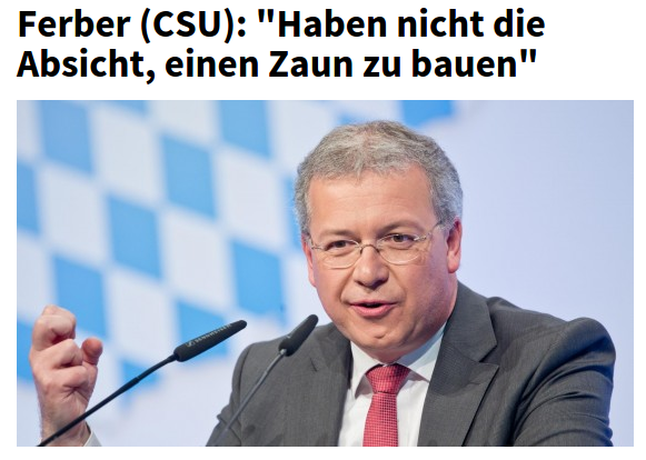 Muschelschloss's tweet image. RT @fabikde: "Wir haben nicht die Absicht, einen Zaun zu bauen." Das hat der tatsächlich so gesagt. #Ferber im @DLF