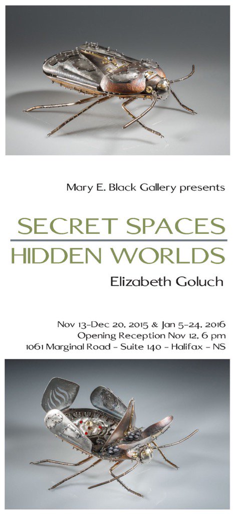 November 12 at 6 pm my show opens at the Mary E. Black Gallery in #Halifax.