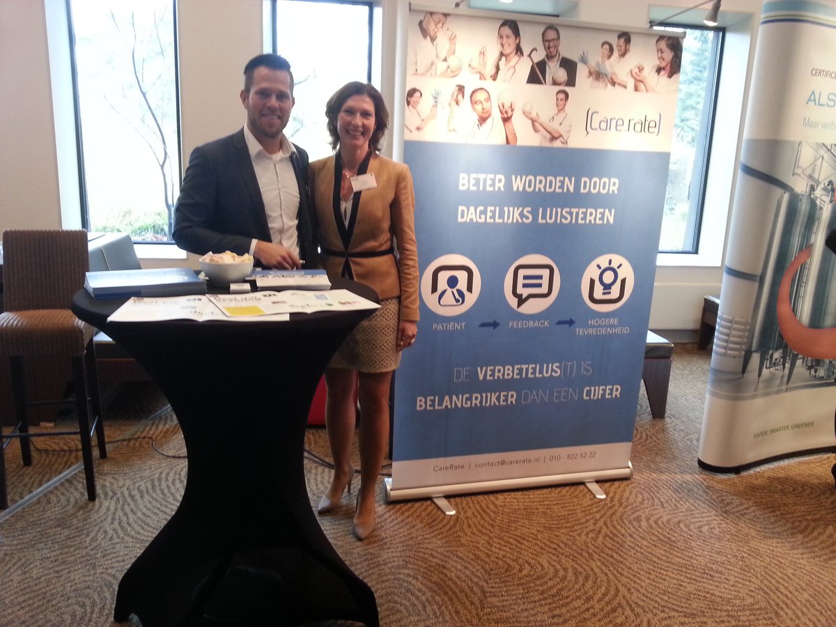 Vandaag staan wij op het KiZ-Congres. Stand klaar, de presentatie klaar en natuurlijk onze glimlach klaar!