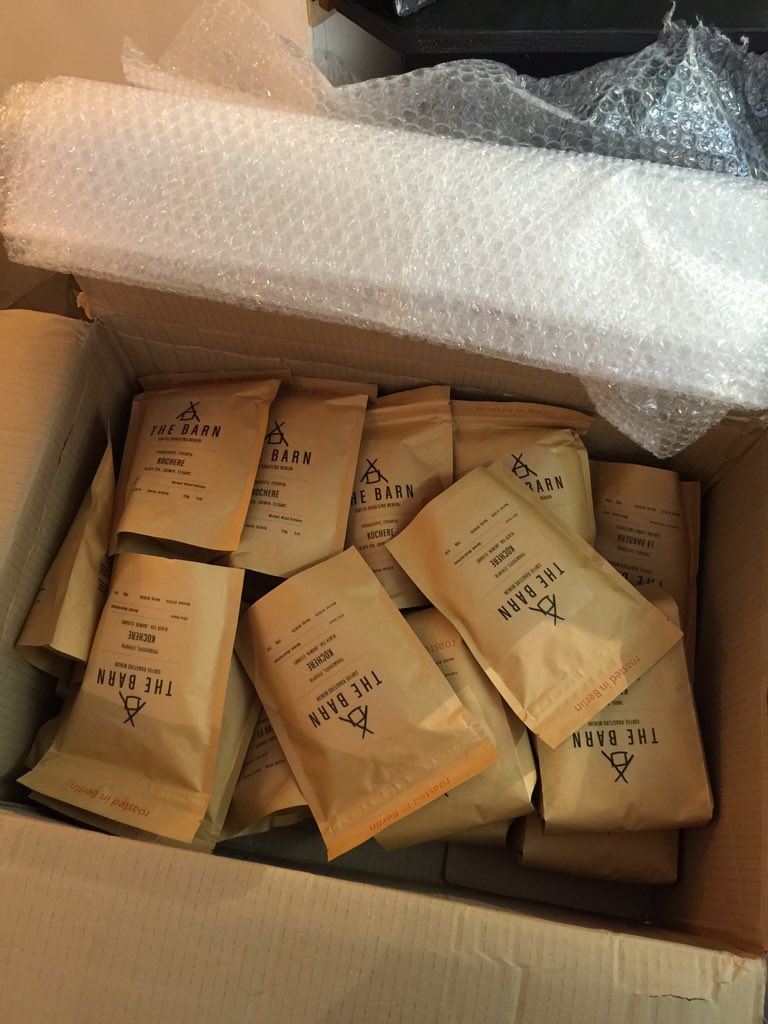 Good news.. <a href="/THEBARNBERLIN/">THE BARN</a> breaking records in delivery times again. RETAIL Kochere is back as requested. Be quick!