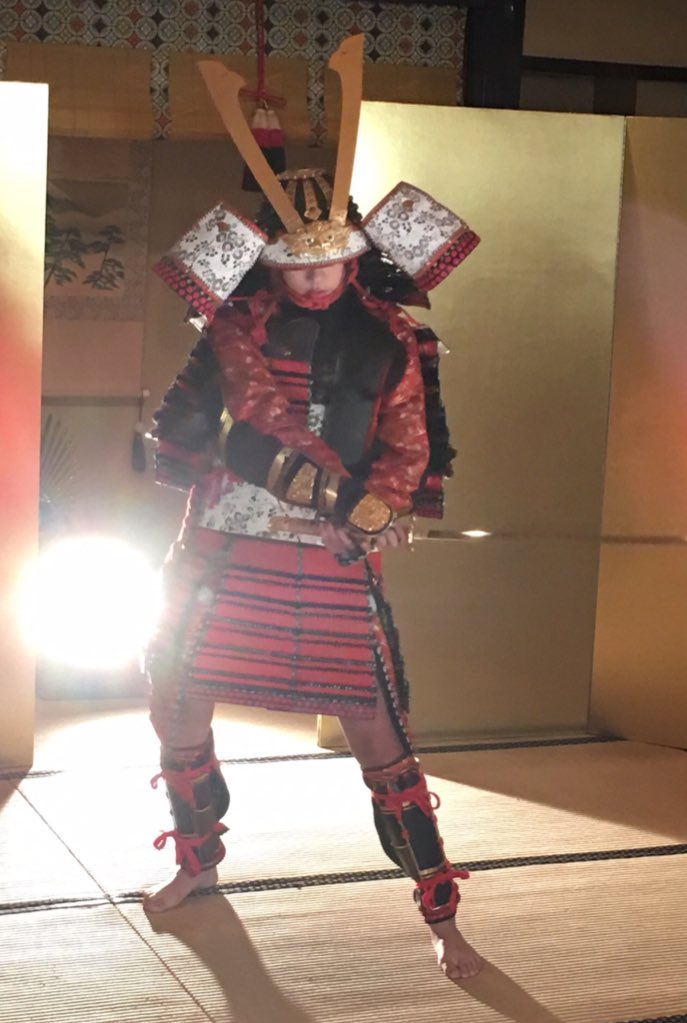 [NSFW] Japanese chiobu wearing real samurai armour CTCs0fKUEAAU9y_