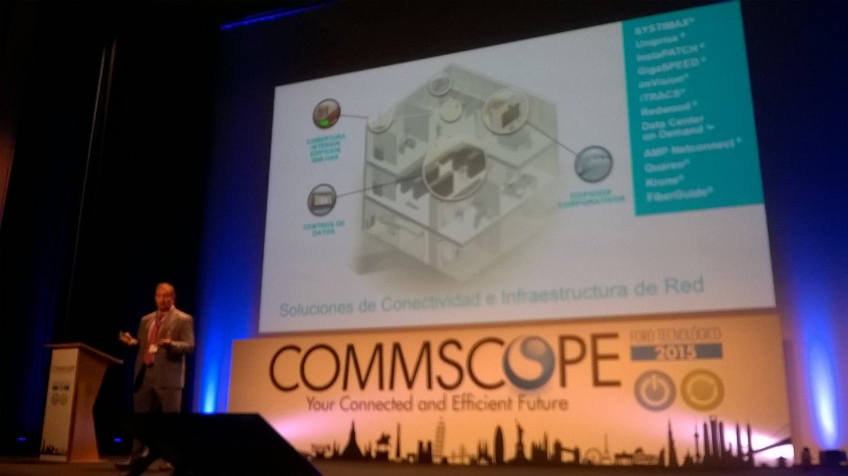 ESMARTCITY_ES's tweet photo. Hoy se celebra #CommScopeForo2015"Your Connected and Efficient Future"Inscríbete! @CommScope https://t.co/mlvIMfPrcB https://t.co/hnKcqZgYue