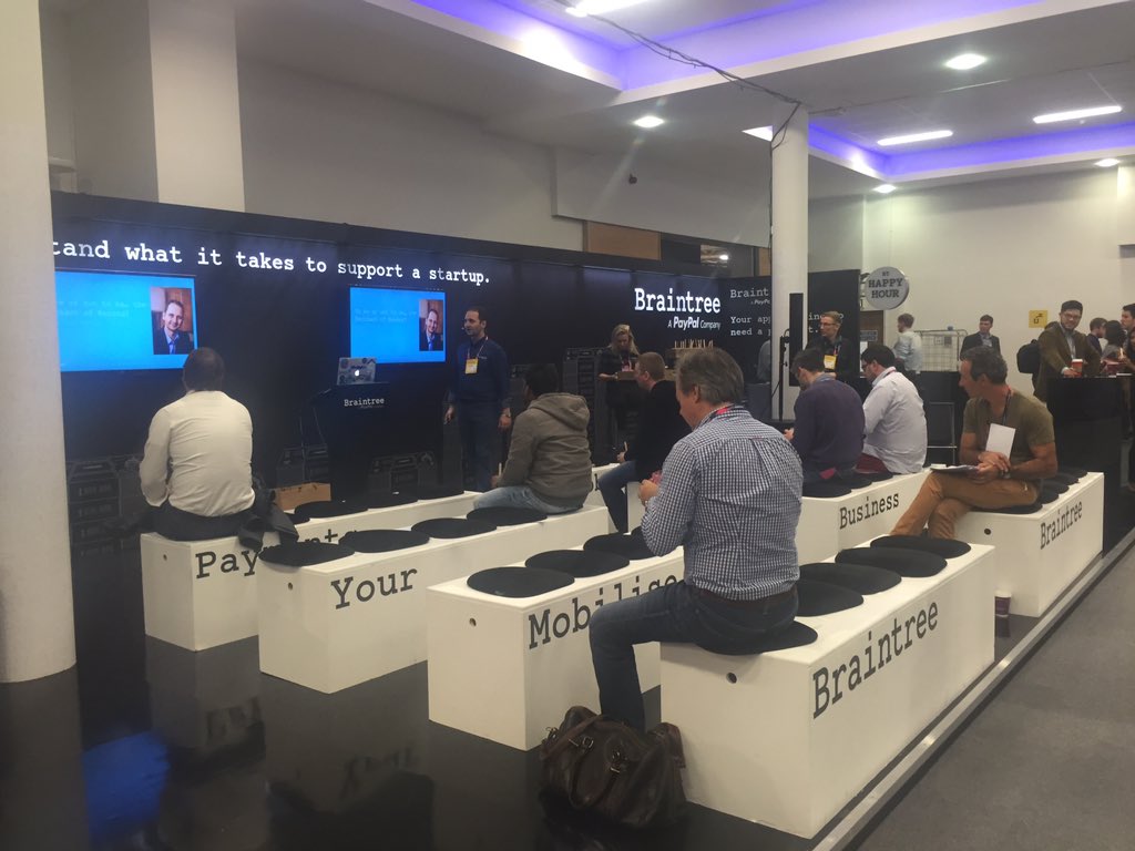 CiamhieMc's tweet image. The guys at @braintree are here to educate us about #startup support at the #builderssummit at #Websummit