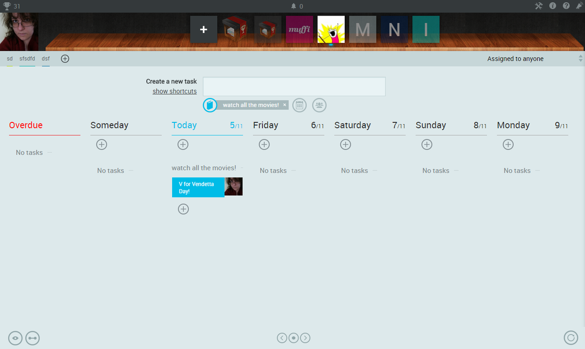 "Remember, remember the 5th of November..." That's our task for today:  #vforvendetta #GuyFawkes #nerd #gtd