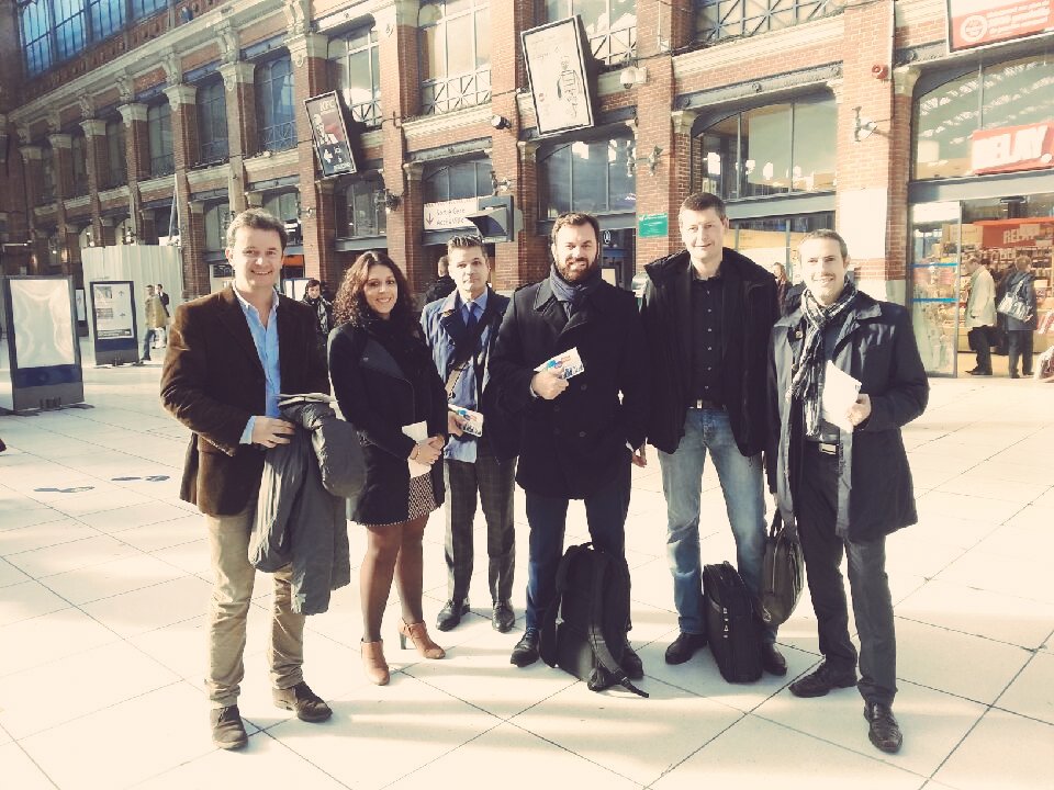 creativallee's tweet image. La délégation de @frededlens est au complet. Direction Paris pour révéler le #NPDC comme 1 destination pro de choix