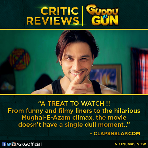 GKGOfficial's tweet photo. Weekend ka maza Guddu ke saath! 
Have you watched #GudduKiGun yet? Watch it today: https://t.co/YPDU8v0xml https://t.co/VjG0lV7WOq