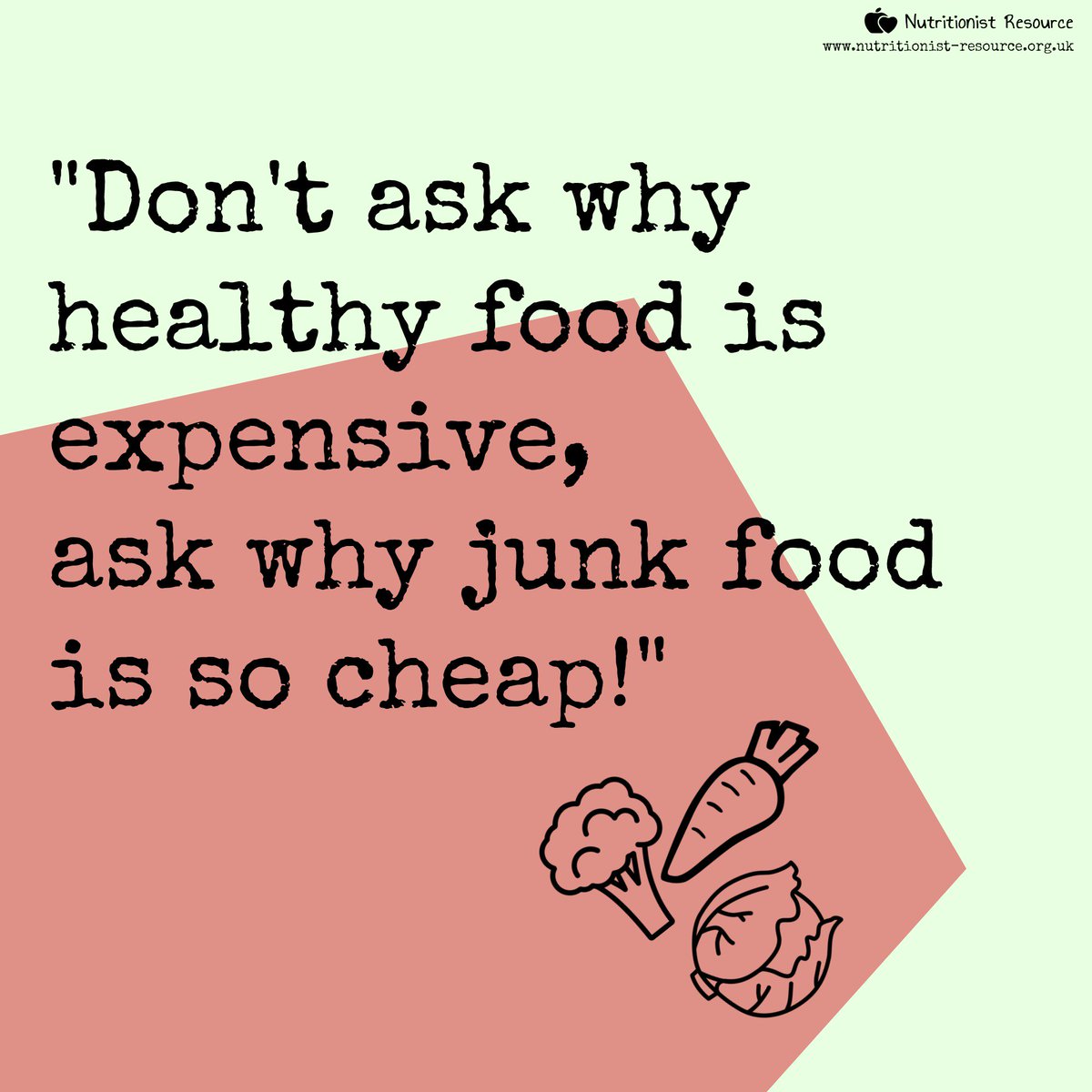 Image result for healthy vs junk food uk so expensive