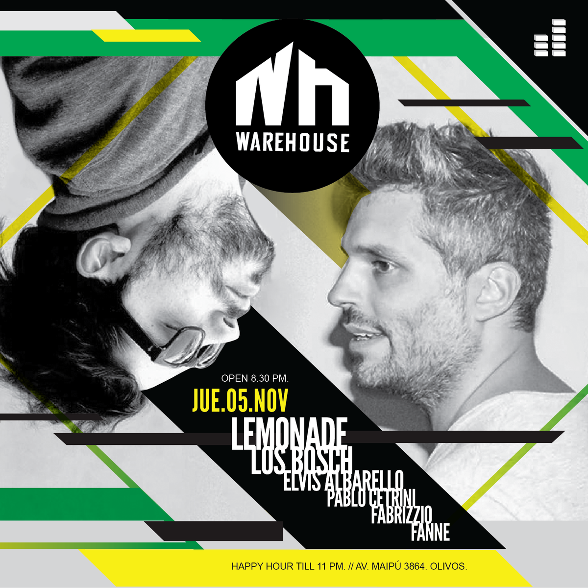 level_olivos's tweet photo. HOY!!! COMO TODOS LOS JUEVES SOMOS TU MEJOR OPCION!!!!!
SOMOS #WAREHOUSE 
#level #house #music #lemonade #losbosch https://t.co/ss5SVz0Eme