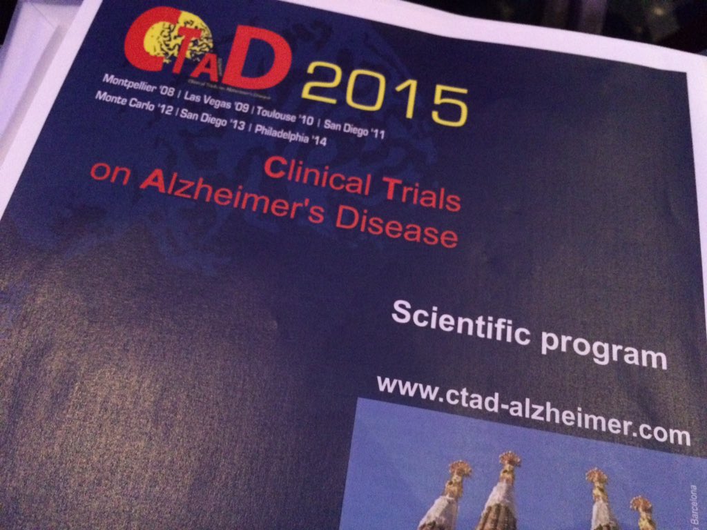 Helen_Rice's tweet photo. Great first morning learning about the latest #alzheimers research findings at #CTAD https://t.co/xRnRrm8mhf