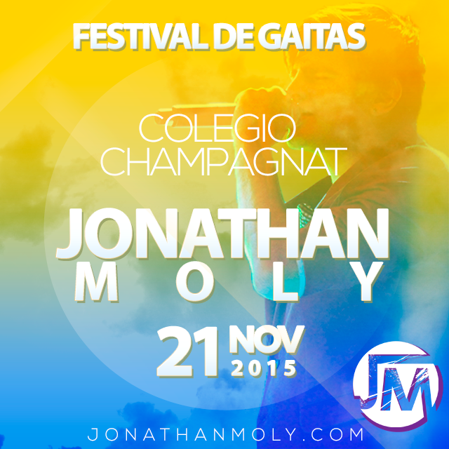 infojonathanm's tweet photo. #Cronograma: @JonathanMoly en el #FestivalDeGaitas del @ChampagnatCcs ¡Pendientes! https://t.co/ZclgKqZuH8