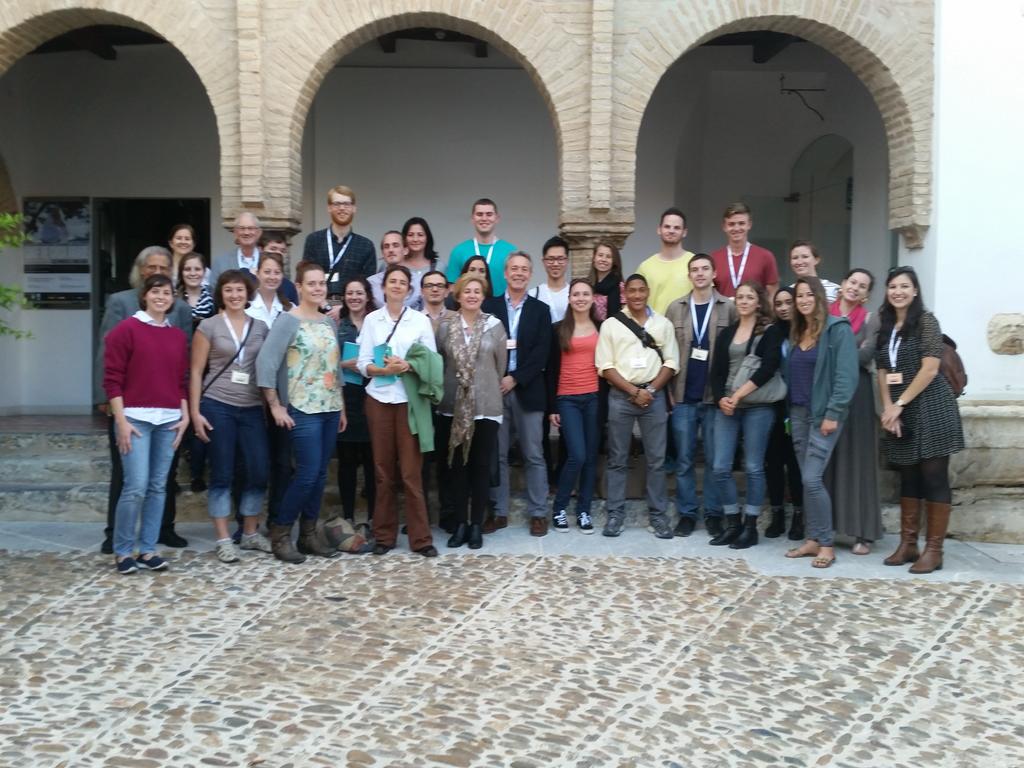 FulbrightSpain's tweet photo. #Fulbright #CrossingtheStrait Understanding a common culture between Marocco and Spain in @Casaarabe , Cordoba https://t.co/bYrYGI4bYg
