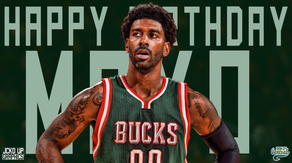 Happy Birthday to Bucks guard OJ Mayo! 