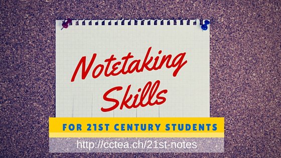 coolcatteacher's tweet photo. Note Taking Skills for 21st Century Students  https://t.co/u5zoR1QYNx #edtech https://t.co/g2aLfnVRhv