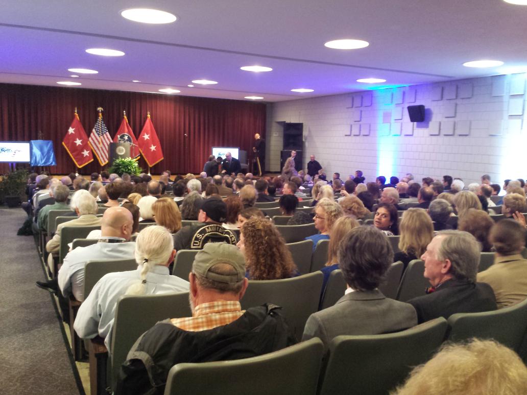 MTSUNews's tweet photo. PACKED HOUSE for Grand Opening of #MTSU Veterans &amp; Military Family Center! @MTVetCenter #IAmTrueBlue #trueBLUE https://t.co/9WeltiXLiv